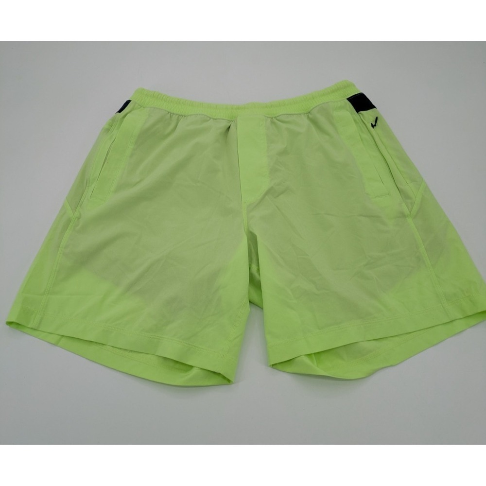 Birddogs Bathing Suit Mens XL Lime Green Swim Shorts Boom For Your Boomstick